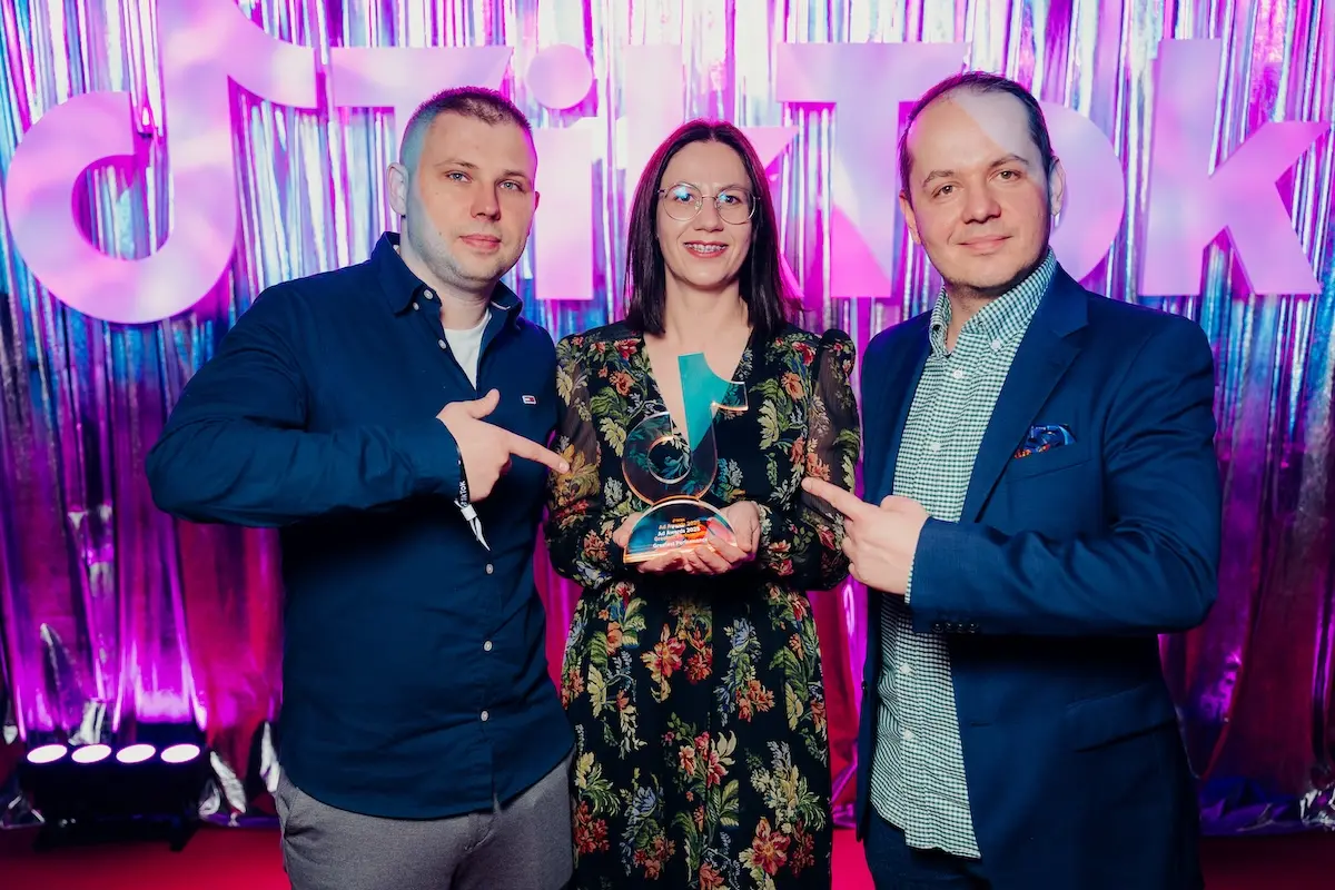Wygraliśmy TikTok Ad Awards CE 2025! 🏆🎉