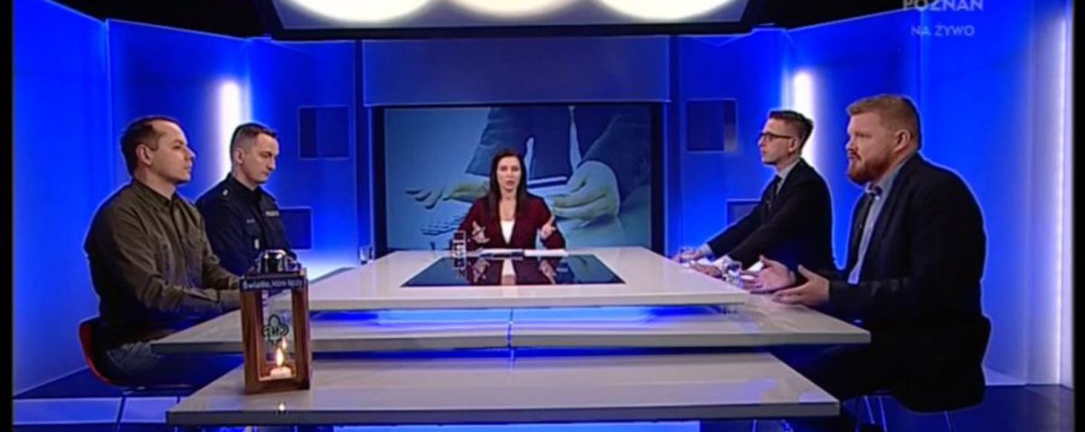 Piotr Urbaniak gościem w programie "Lustra" TVP3 Poznań