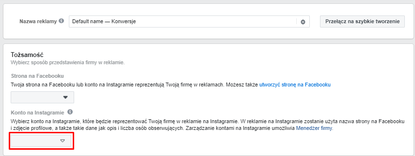 umiejscowienie reklam