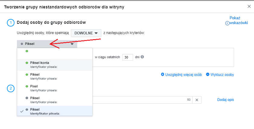 zrodlo danych o odbiorcach