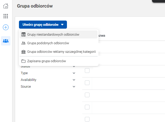 grupa odbiorcow